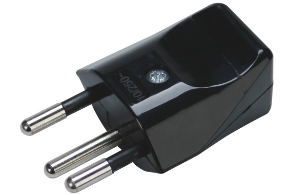 STEFFEN Stecker T12 2m 1499601 schwarz