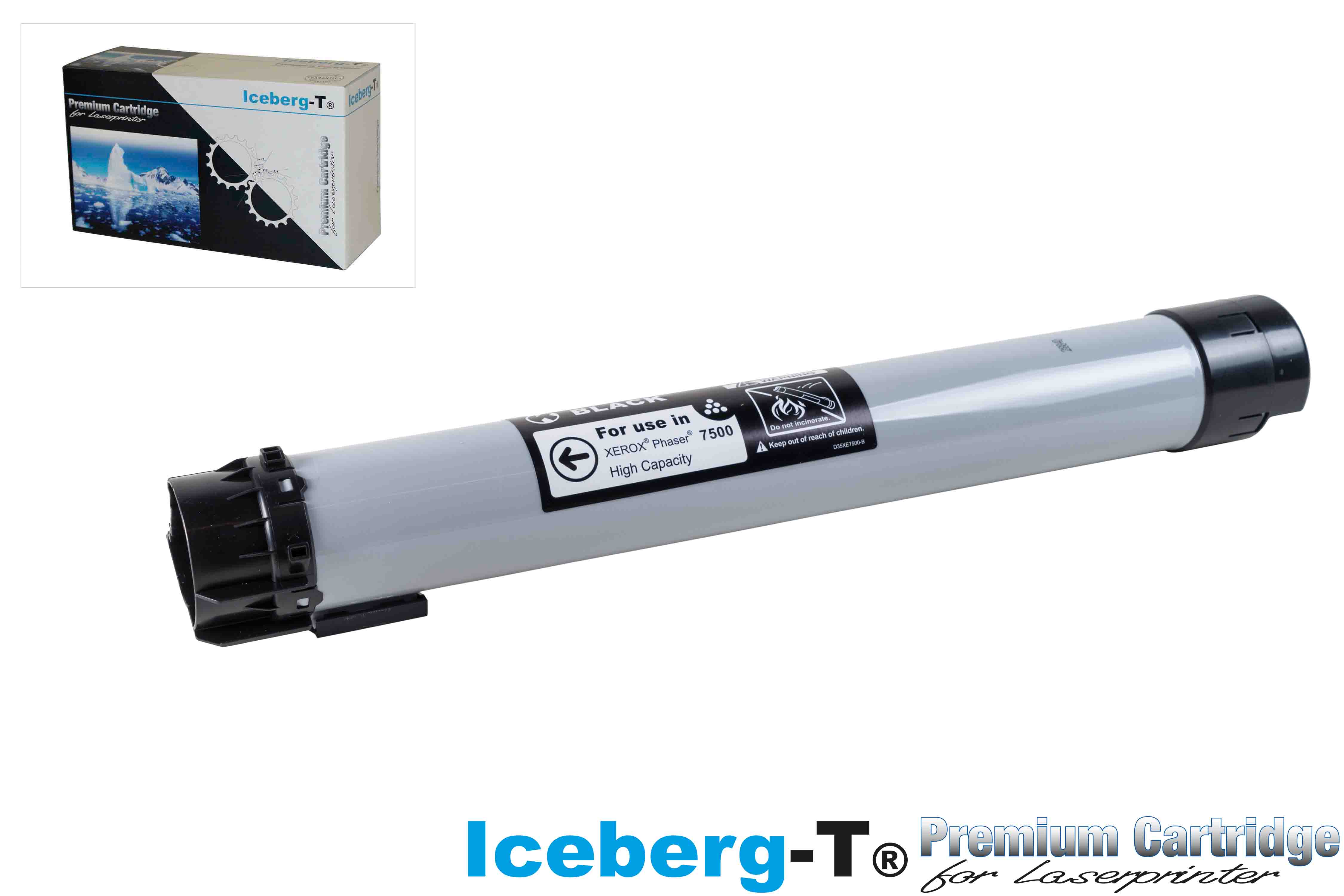 Iceberg-T Toner Xerox Phaser 7500 19'800 Seiten, black