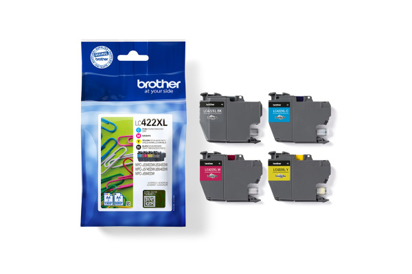 BROTHER Valuepack Tinte CMYBK LC-422XLV MFC-J5340 3000/1500 Seiten