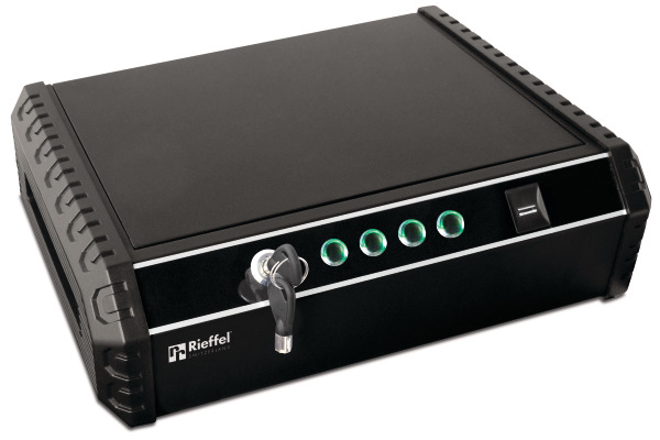 RIEFFEL Tresor MiniSafe 370x275x100mm A16517 Elekt. Schloss & Fingerprint