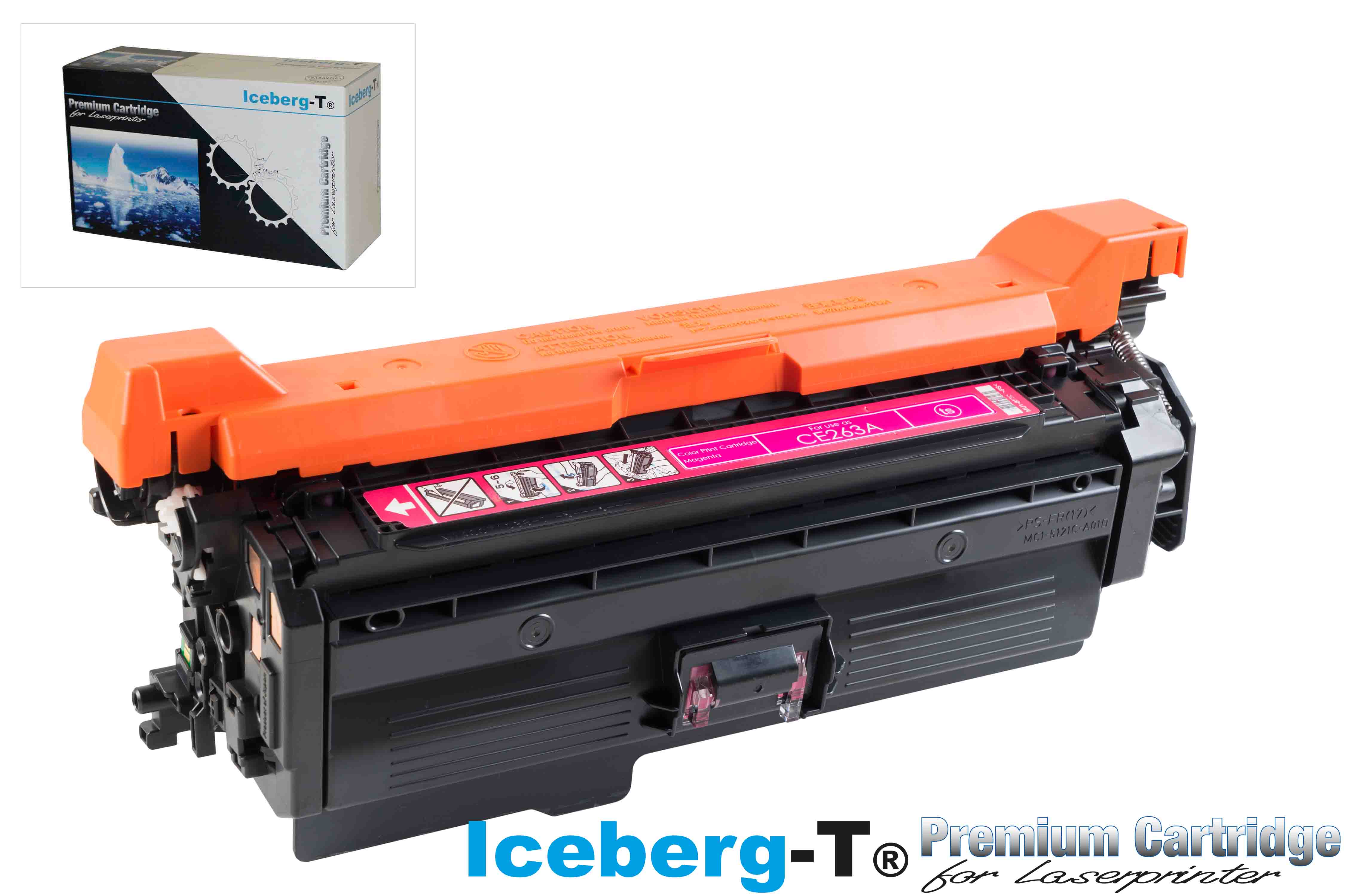 Iceberg-T Toner CE263A / 648A 11'000 Seiten, magenta
