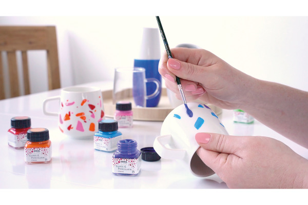 KREUL Glas-Porzellanmalfarben KR-16604 Color Living 6x20ml