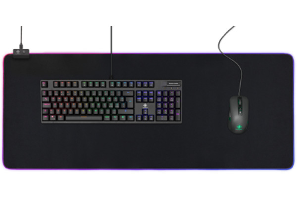 DELTACO RGB Gaming Mousepad GAM079 XL Wide, DMP310