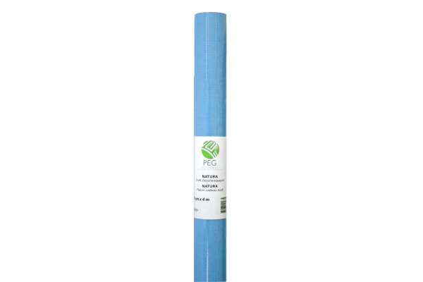 NEUTRAL Kraft-Geschenkpapier 445261 70cmx4m hellblau