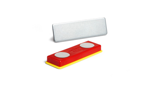 DURABLE Magnet-Set Duracard 891700 Doppelmagnet/Blechpl. 10 Stück