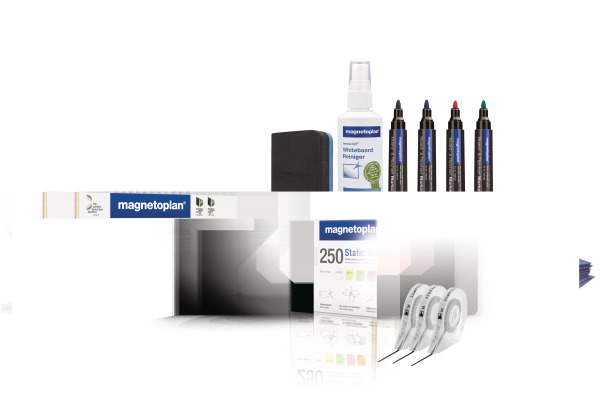 MAGNETOP. SCRUM Board 1200x900mm 1240498 Standard inkl. Zubehör
