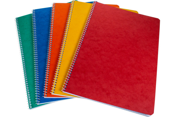 BÜROLINE Spiralheft A5 532560000 ass., liniert 48 Blatt