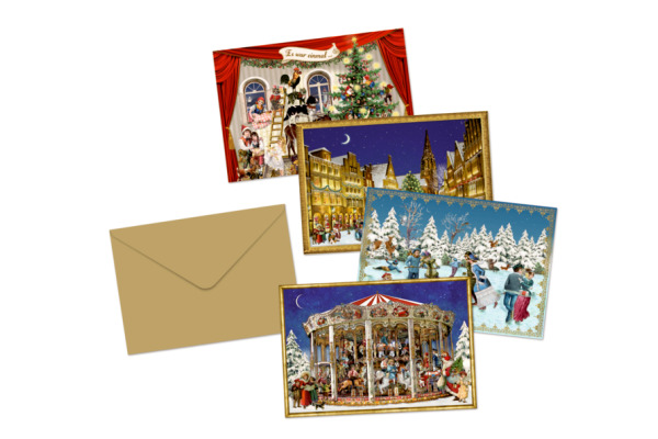 COPPENRAT Mini Adventskalender 92349 Es weihnachtet sehr
