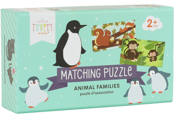 ALLC Puzzle PGMPAN11 Animal Family 20-teilig