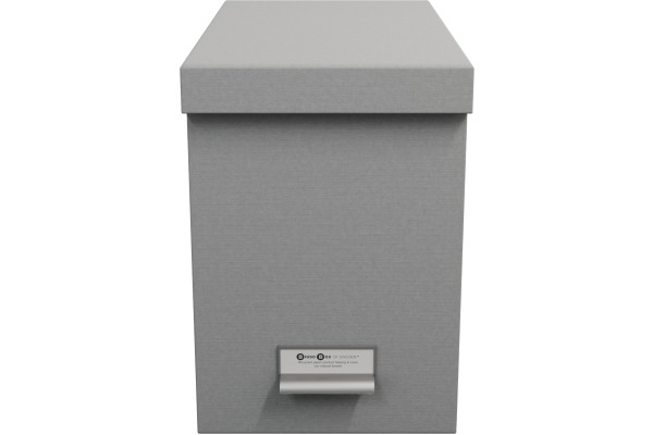BIGSO BOX Hängemappenbox 15859400 8 Hängemappen 35x18.5x27grau