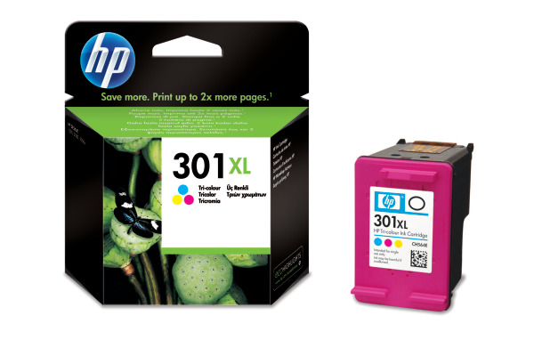 HP Tintenpatrone 301XL color CH564EE DeskJet 2050 300 Seiten