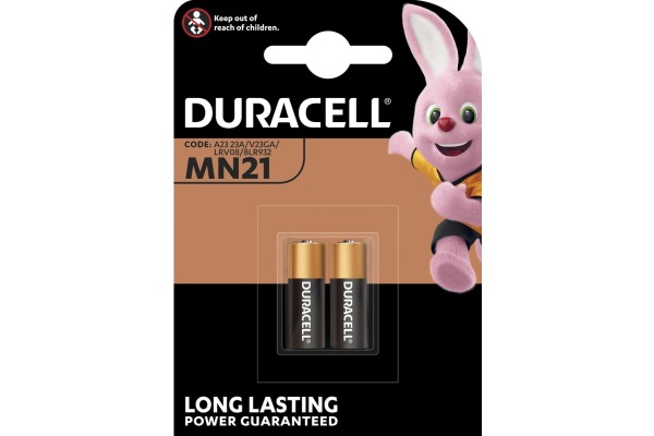 DURACELL Batterie Specialty MN21 A23,LRV08,8LR932,12V 2 St.