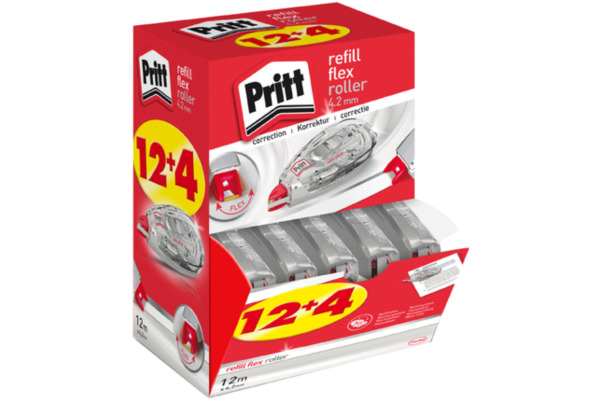 PRITT Korrekturroller 4.2mmx12m PRR4M Flex Roller