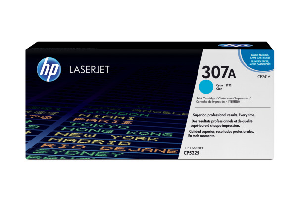 HP Toner-Modul 307A cyan CE741A Color LJ CP5225 7300 Seiten