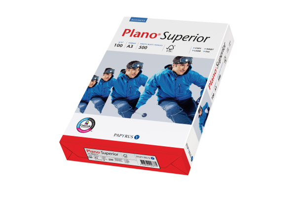 PLANO SUPERIOR Kopierpapier FSC A3 88026789 weiss, 100 g BB 500 Blatt