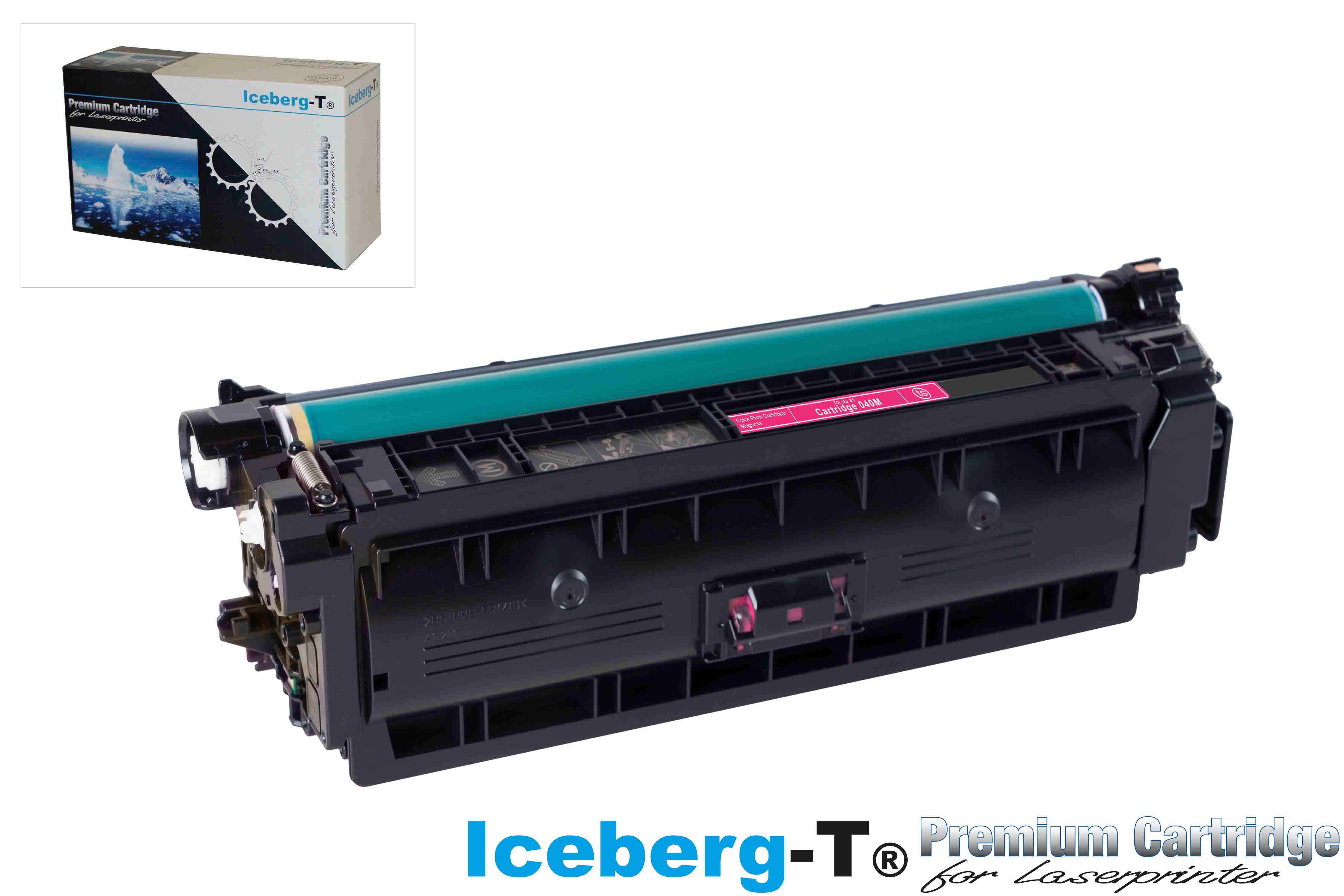 Iceberg-T Toner CRG 040M 5'000 Seiten, magenta