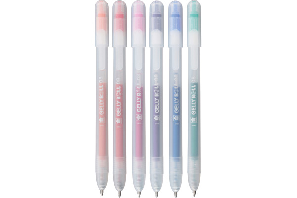 SAKURA Gelly Roll 0.8mm PXGBRASTA Stardust, ass. 6 Stück