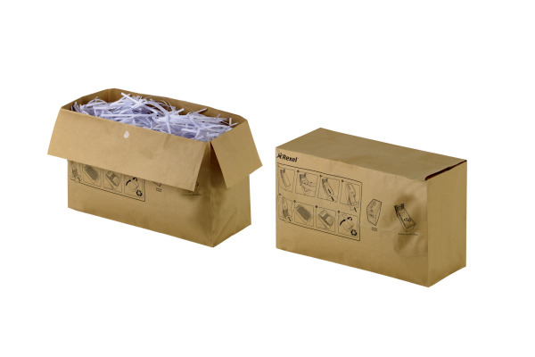 REXEL Abfallsack Recycelbar 34lt 2105901 braun 50 Stück