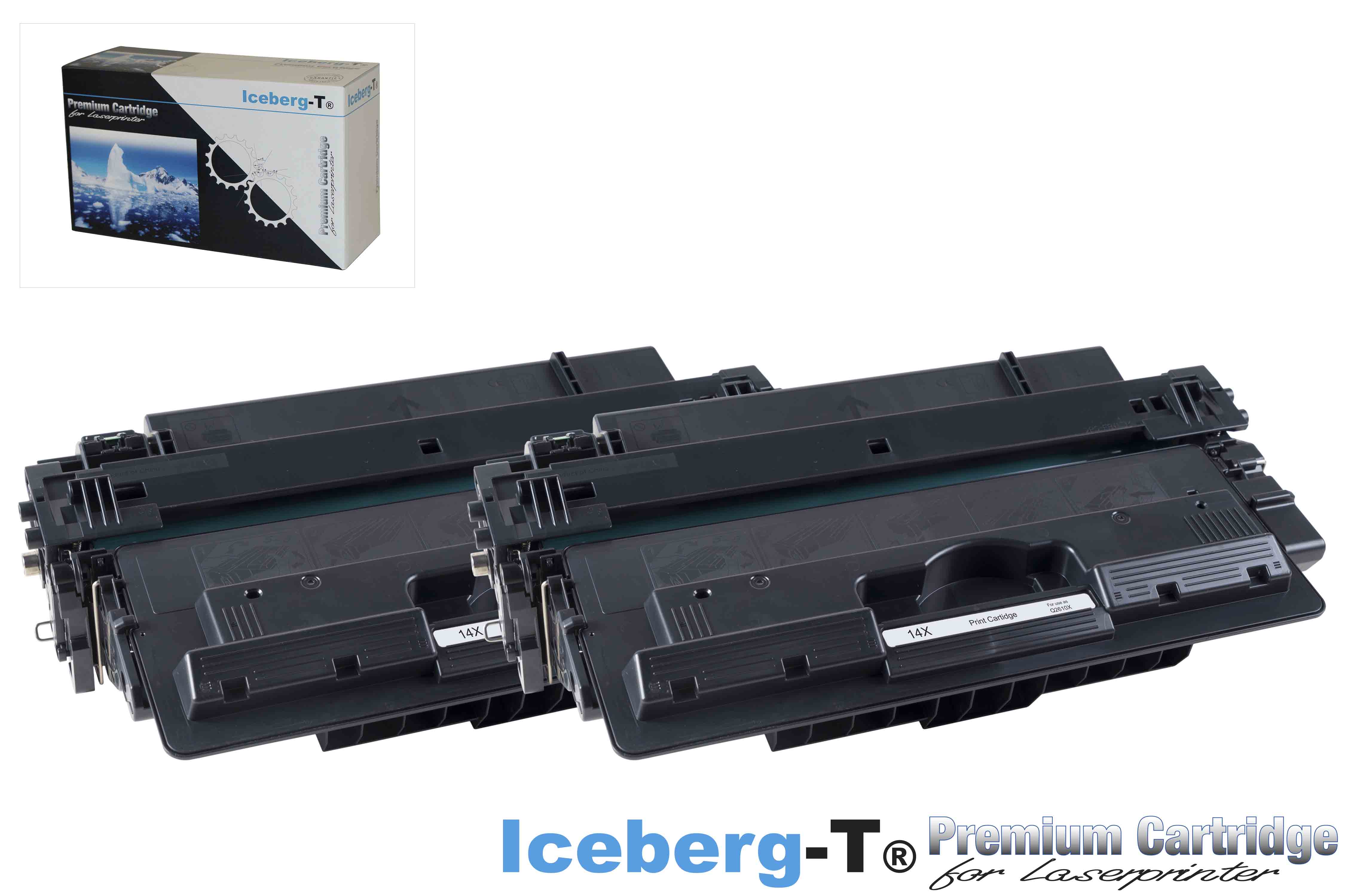 Iceberg-T Toner CF214X DuoPack 2 Stück à 17'500 Seiten, schwarz