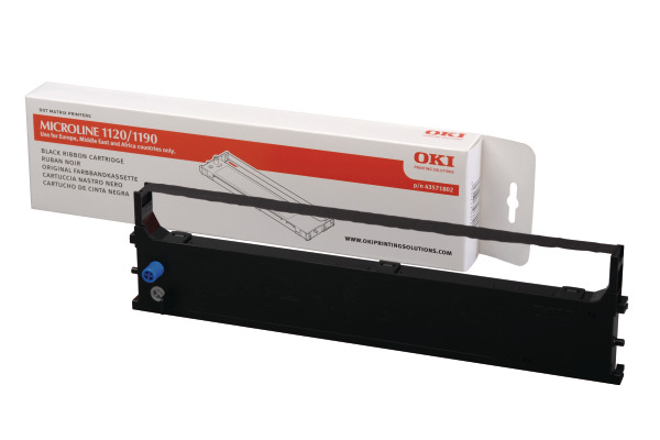 OKI Farbband Nylon schwarz 43571802 ML 1120/1190 