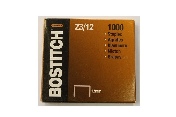 BOSTITCH Heftklammern 23/12 mm 23-12-1M 1000 Stück