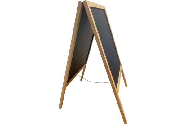 EXACOMPTA Kundenstopper 53x90cm 81250D schwarz vertikal