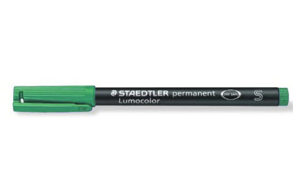 STAEDTLER Lumocolor permanent S 313-WP4 4 Farben ass.