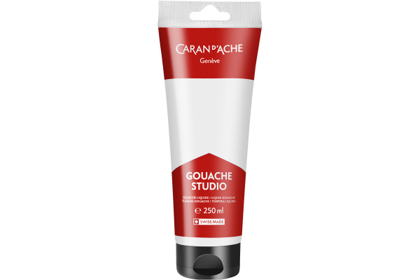 CARAN D'A Deckfarbe Gouache 250ml 2330.001 weiss, Studio