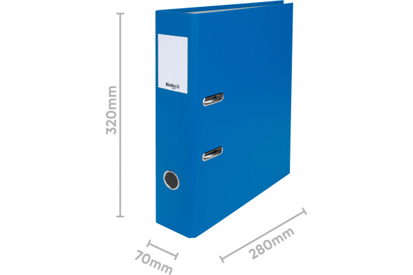 BIELLA Ordner Plasticolor 7cm 10740705U blau A4