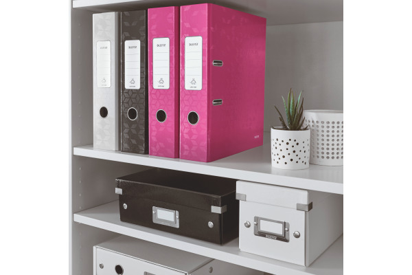 LEITZ Ordner WOW 180° 8cm 10050023 pink A4