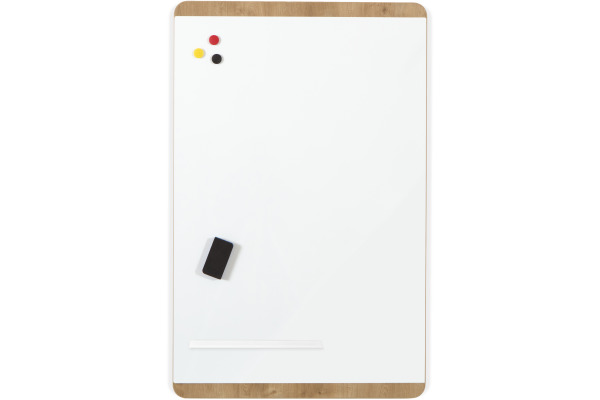 BEREC Whiteboard Holz NAT6421 lackiert 100x150cm