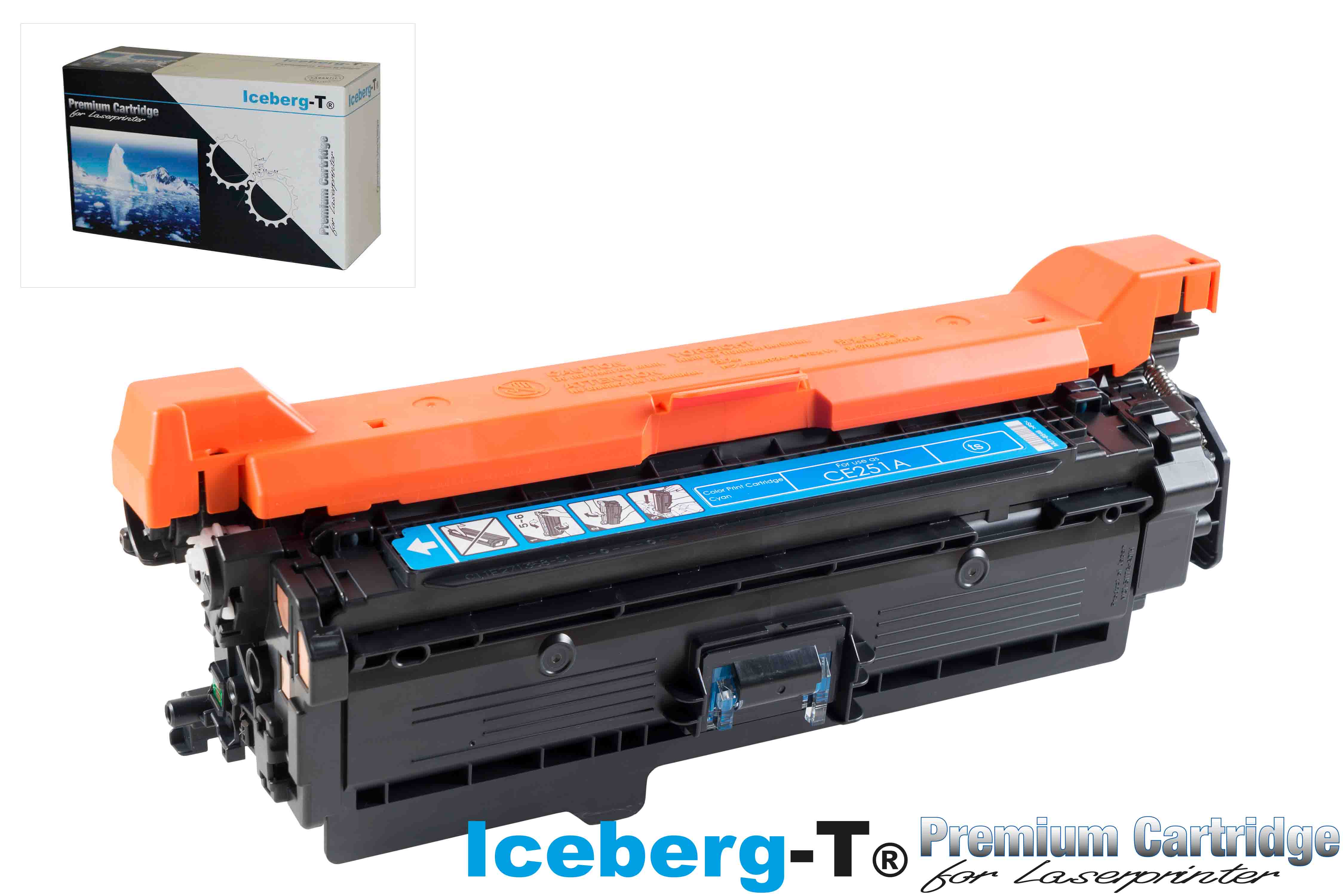 Iceberg-T Toner CE251A 7'000 Seiten, cyan