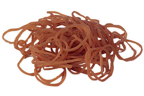 SMART OF. Gummibänder assortiert 601200 Naturkautschuk 100g