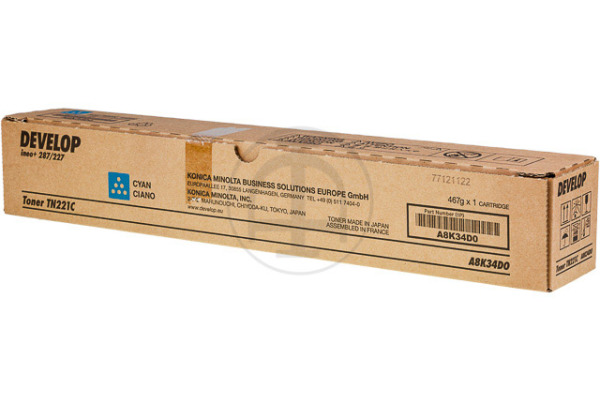 DEVELOP Toner cyan TN-221C Ineo +227 20'000 Seiten