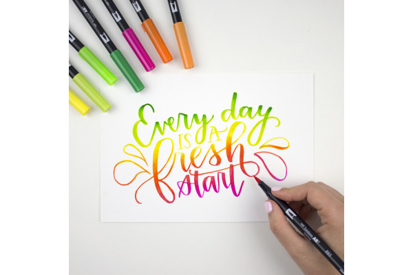 TOMBOW ABT Dual Brush Pen ABT-18P-1 18er Set Grundtöne I
