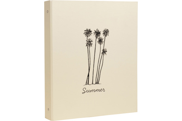 EXACOMPTA Fotoalbum Summertime 26x32cm 17047E Pastellgelb 60 Seiten