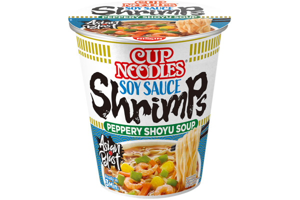 NISSIN Noodles Shrimps 5517 Cup 63g