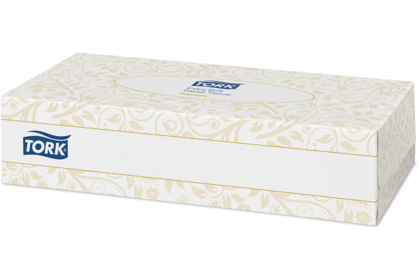 TORK Kosmetiktücher F1 140280 weiss, 2-lagig 100 Blatt