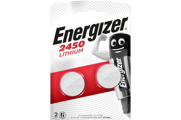 ENERGIZER Knopfzelle E30083070 CR2450, 2 Stück