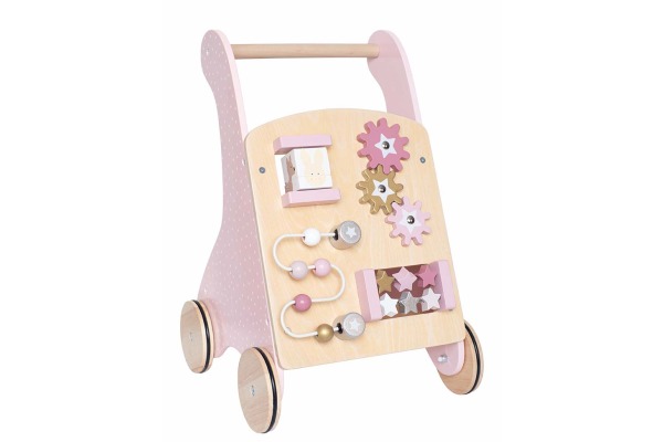 JABADABAD Laufhilfe Hase W7271 rosa 33x29x47cm
