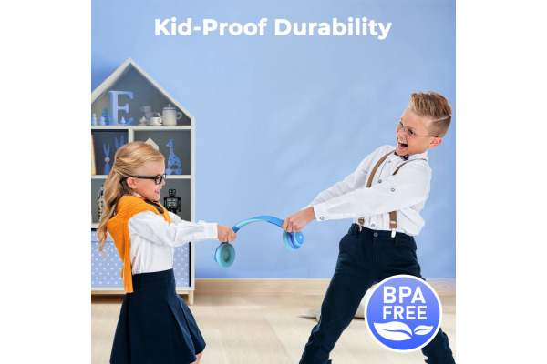 ICLEVER Active Noise Cancel Headphones C17-2083N BTH26, BT, 60h, blue