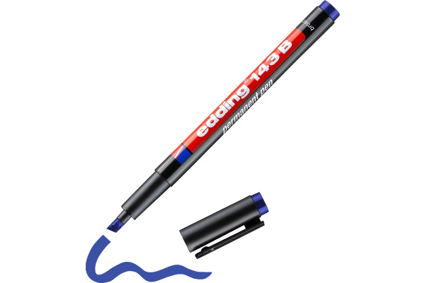 EDDING OHP-Marker permanent B 143-3 blau
