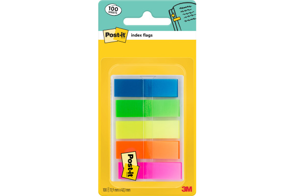 POST-IT Index Mini 11.9x43.2mm 683HF5 5 -farbig ass. 5x20 Blatt