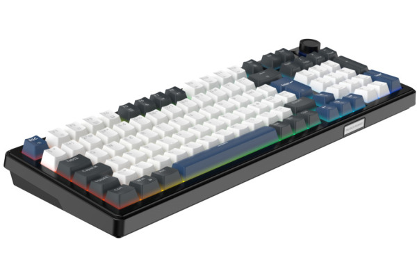 DELTACO Mech. Keyboard Gasket DK490 GAM-206-C PBT keycaps,Hot-swap,Bl. CH