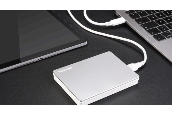 TOSHIBA HDD CANVIO Flex 4TB HDTX140ES USB 3.2 2.5 inch silver