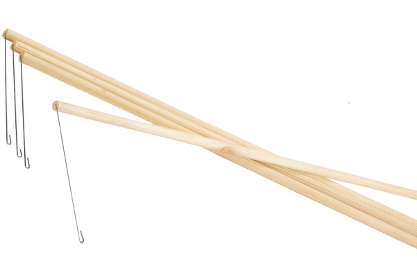 FOLIA Laternenholzstäbe 8x600mm 980 50 Stück