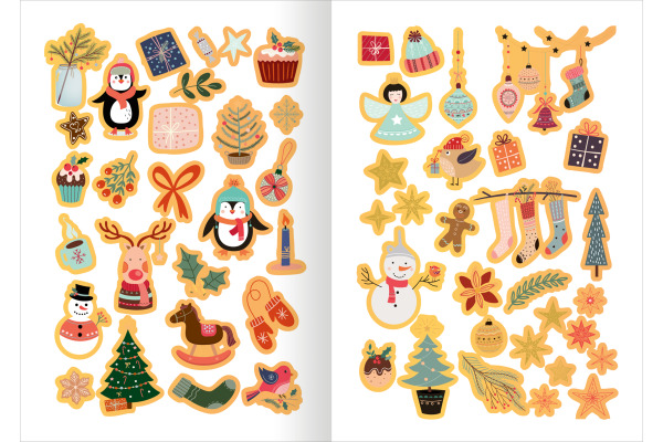ARS EDITI Adventskalender 21x14.8cm 13392 Sticker