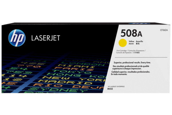 HP Toner-Modul 508A yellow CF362A CLJ Enterprise M552 5000 S.