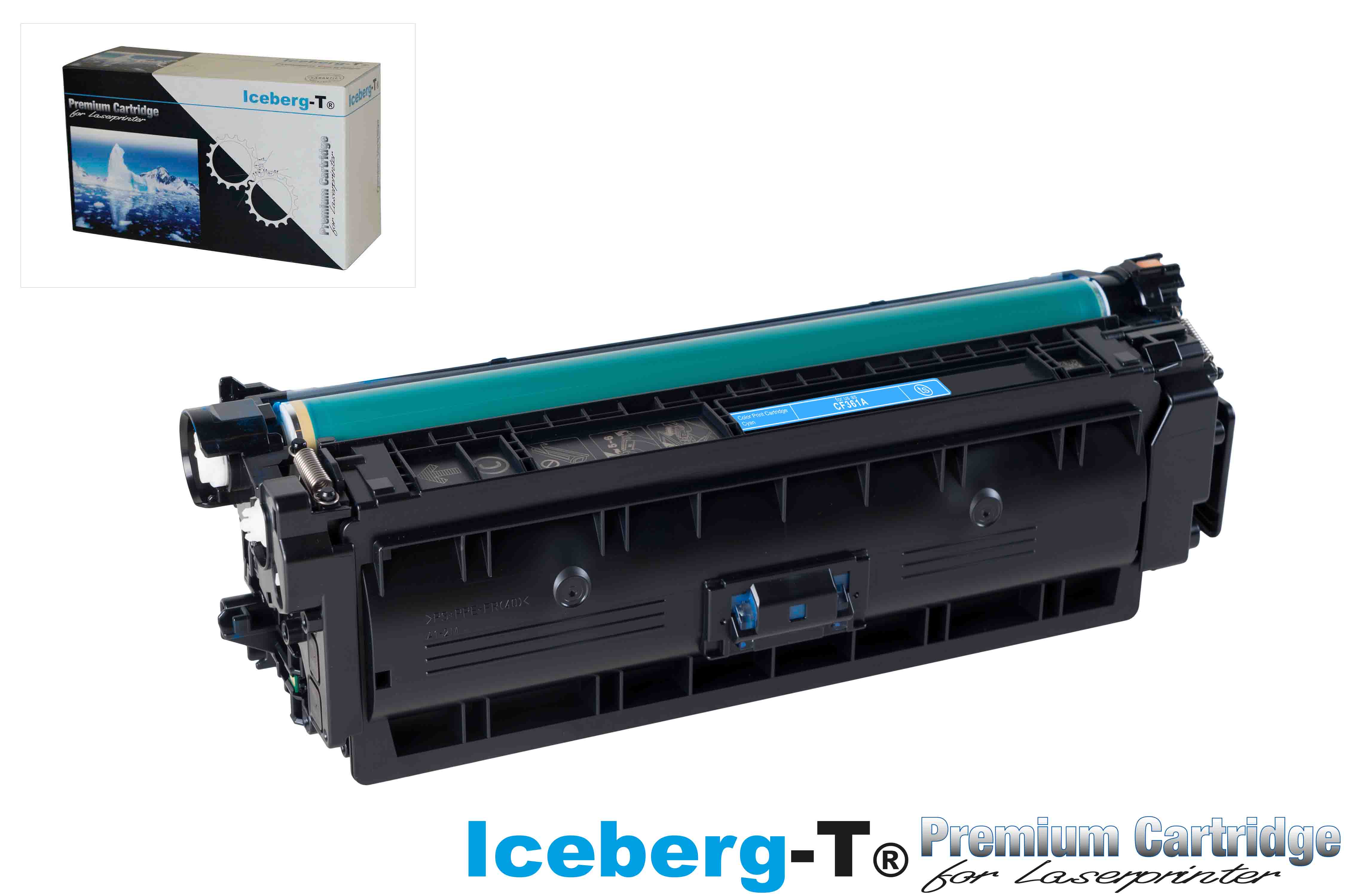 Iceberg-T Toner CF361A 5'000 Seiten, cyan