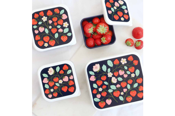 ALLC Lunch & Snackbox Set SBSEST60 Strawberries